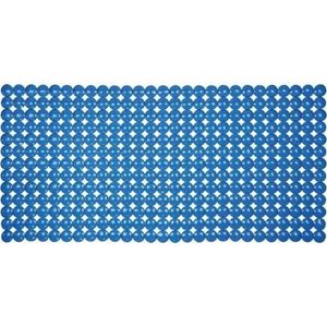 ANTI-DÉRAPANT BAIN Tapis de baignoire bulles - bleu transparent - 72x36 cm