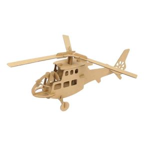 ASSEMBLAGE CONSTRUCTION Maquette en carton Hélicoptère 28 x 22 x 11 cm - M