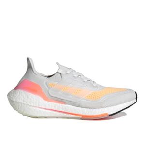 CHAUSSURES DE RUNNING Chaussures de Running ADIDAS Ultraboost 21 W Orange-Gris - Femme/Adulte