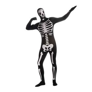 DÉGUISEMENT - PANOPLIE Déguisement Squelette phosphorescent adulte - RUBIES - Taille XL - Combinaison seconde peau