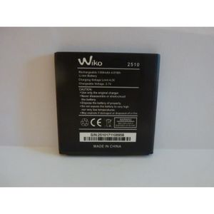 Batterie téléphone Batterie Wiko 2510 - Batterie D' Origine Wiko