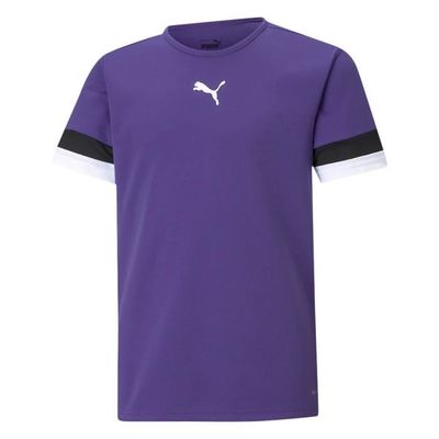 PUMA T Shirt Teamrise Jersey Violet Homme Adulte Violet