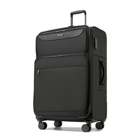 British Traveller Zachte uitbreidbare koffer met 4 wielen met geïntegreerd TSA-slot, bagageset, reiskoffer, Blauw British Traveller Zachte uitbreidbare koffer met 4 wielen met geïntegreerd TSA-slot, bagageset, reiskoffer, Blauw