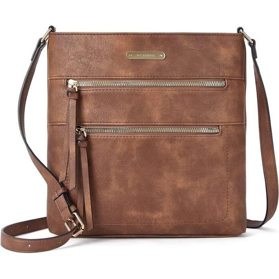 VICTORIA HYDE Sac à Main Femme En Cuir Synthétique Élégant – Grand Format Bandoulière Avec Multiples Compartiments – Idéal Travail, Voyages & Quotidien