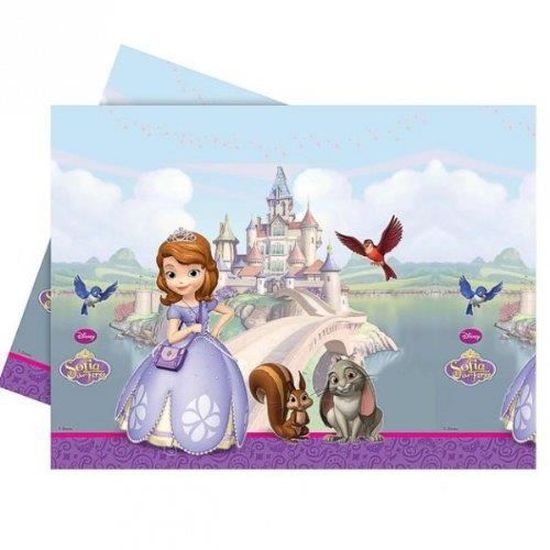Nappe Princesse Sofia Decoration Anniversaire Achat Vente Nappe De Table Jetable Cdiscount