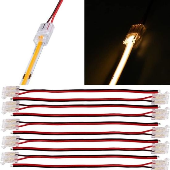 Clips De Fixation Pour Bande LED – Lot De 25 Avec Vis, Neuf, Pour Intérieur/extérieur