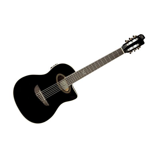 Eko NXTN100CWEBLK Guitare acoustique Nylon cutaway électro See Through Black Gipsy