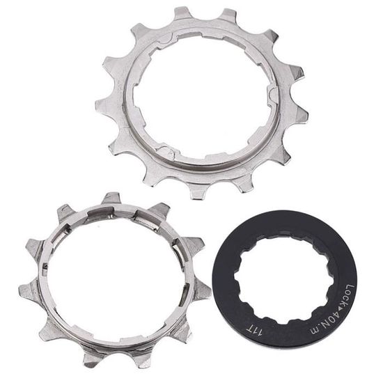 PZAMA Cassette VTT 8 9 10 11 12 13 vitesses pour vélo de montagne 11  30/32/34/36/40/42/46/50/52T Pignon compatible avec Shimano Sram (sauf XD) (12 11 46T noir complet