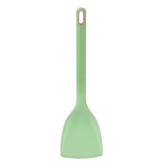 Spatule-écumoire En Silicone Résistante à La Chaleur 32cm - Pour égoutter Légumes, Filtrer Huiles, Antiadhésive