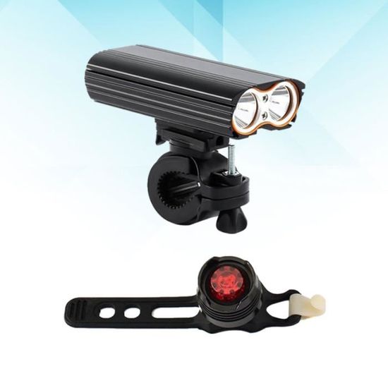 Phare Vélo Avant Rechargeable – 6,2x3,8x4cm, 48g, Type-C, étanche, Modes Multiples, Super Lumineux Pour Nuit Et Tout-terrain