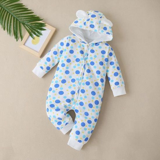 Kids Famille assortie de Noël Manches longues Renne micromolleton Hooded One Piece Pyjama - BROWN | The Children's Place CA
