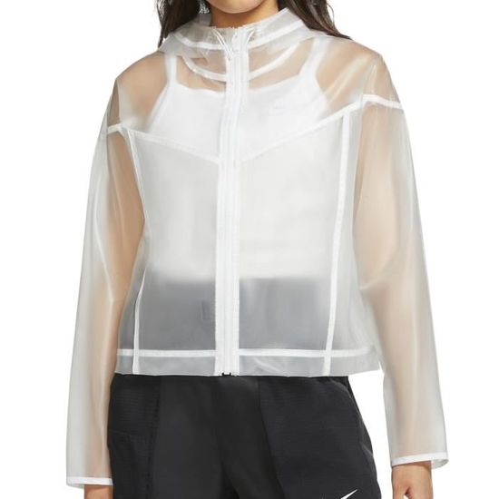 Veste shop nike transparente