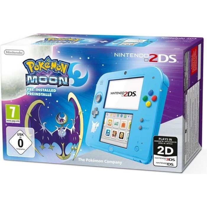 Console Nintendo 2ds : + Pokémon Lune Préinstallé - vue 2
