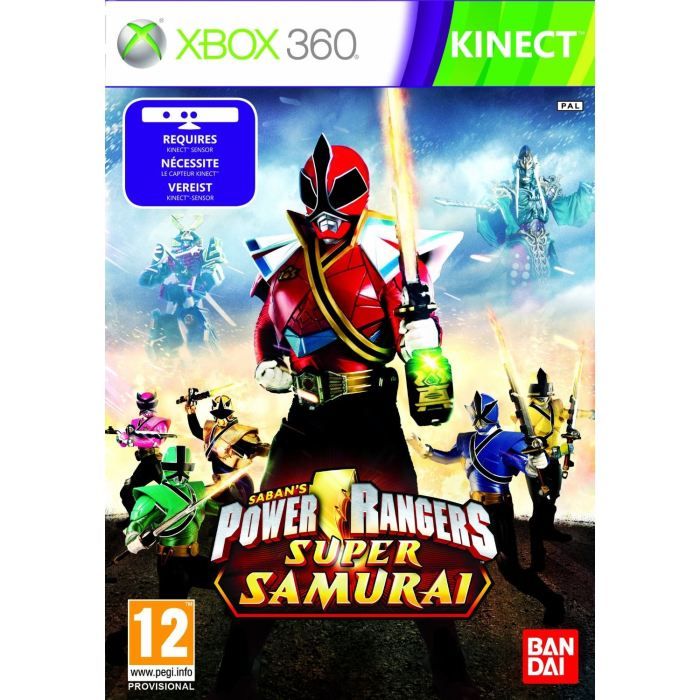 POWER RANGERS SAMURAI KINECT / XBOX 360