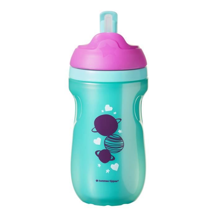 TOMMEE TIPPEE Explora Tasse à Paille Isotherme Fille 12m+