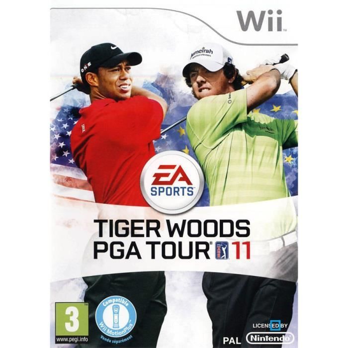 Electronic Arts Tiger Woods Pga Tour 11 / Jeu Console Nintendo Wii