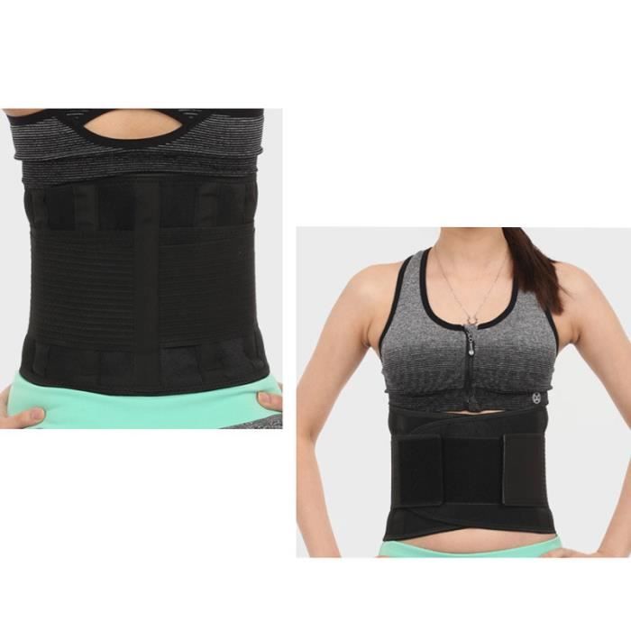 DoringIN-Ceinture de Force,Ceinture corset,130*23cm Noir-Ceinture lombaire, soutien dorsal inférieur Ceinture-Pour Fitness Sports