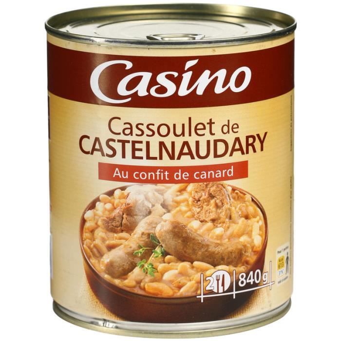 Cassoulet Confits de canard - 840 g