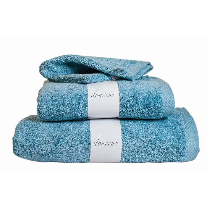 Drap de bain 100x150 Lavande DOUCEUR 600gr