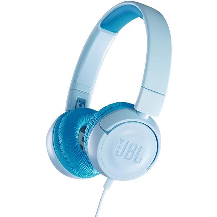 JBL JR300 – Casque Filaire pour Enfants – Avec Plafonnement de Volume Sonore