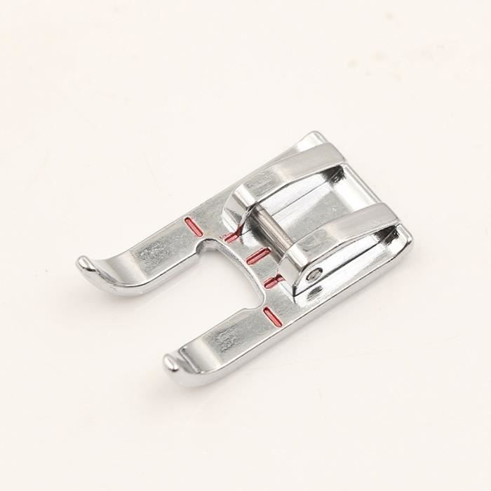 ZHEN Machine à coudre Singer accessoires de couture 1 * pied presseur et ourlet roulé fer à friser pour Machine à coudre offre
