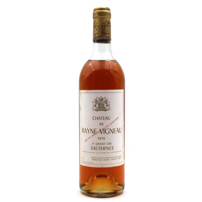 Château Rayne Vigneau 1979 Blanc 75cl AOC Sauternes