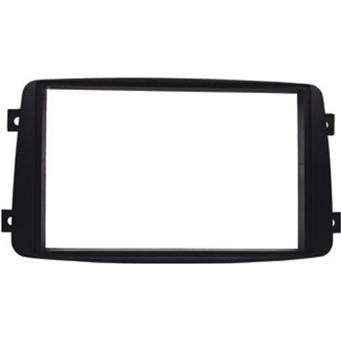 Façade autoradio 2DIN pour Mercedes Classe C 00-04 - CLK 97-03 - Viano 04 - Vito 04