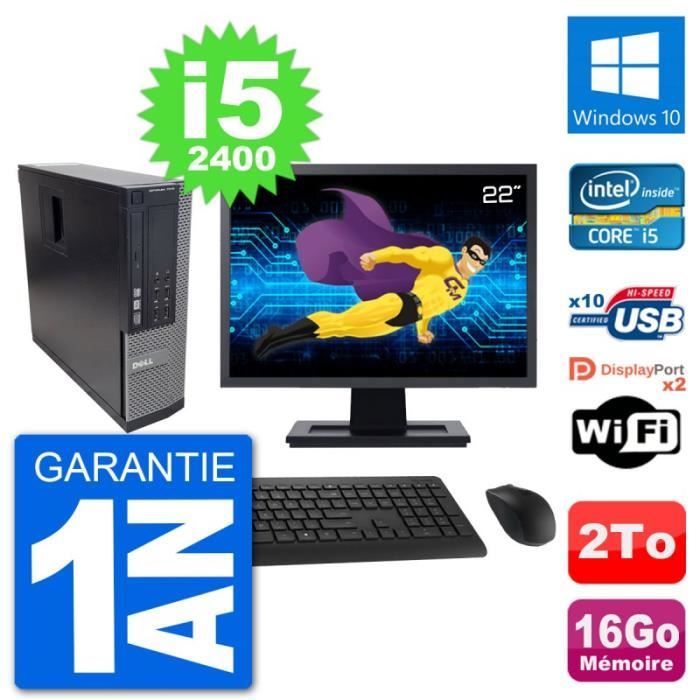 PC Dell 7010 SFF Ecran 22