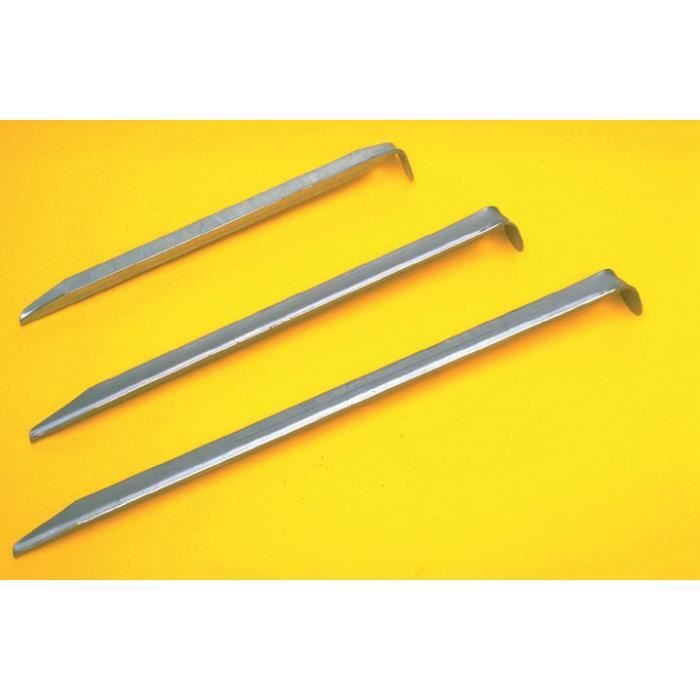 MagiDeal 11mm M/ât Piquet de Tente en Alliage Daluminium pour Auvent Camping en Plein Air Voyage Randonn/ée