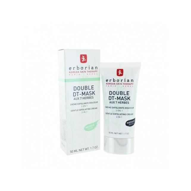 ERBORIAN DOUBLE DT MASK 7 HERBES 50 ml masque visage