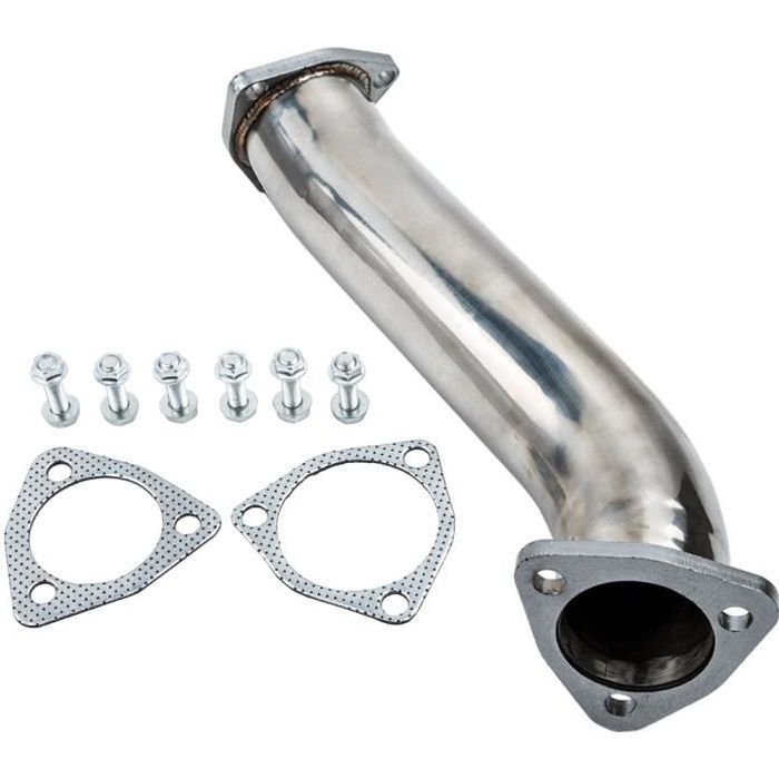 76mm Pipe Downpipe pour Audi A4 B5-B6 1997-2005 for VW Passat B5 98-05 1.8T 1.8L Neuf