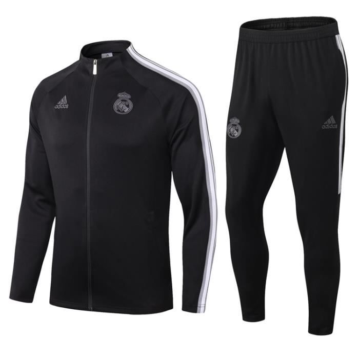 Nouveau Veste Real Madrid Survêtement 2020 2021 Survet Pas Cher Homme