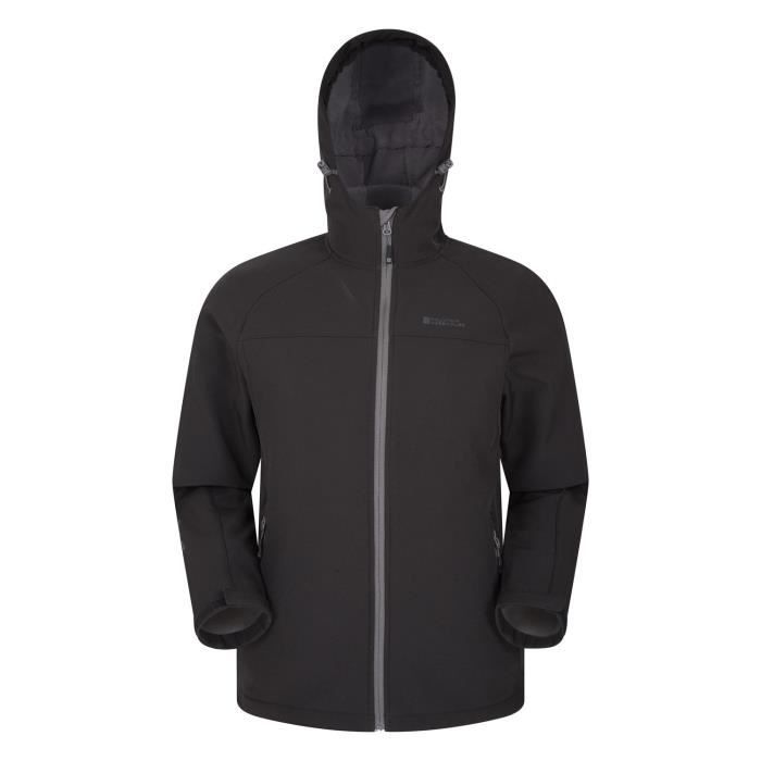 Mountain Warehouse Veste pour homme Softshell Exodus Noir