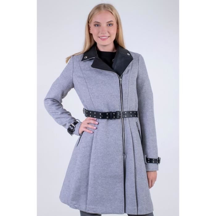 Manteau en laine mélangée - Guess jeans - Femme