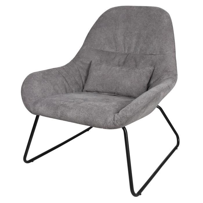 Fauteuil Heden gris