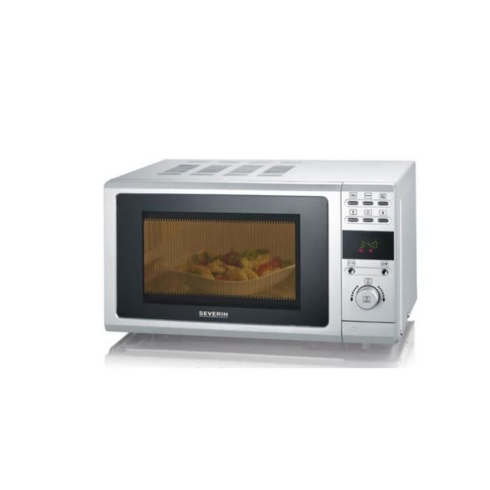 Severin MW 9284, Comptoir, Micro-ondes grill, 20 L, 700 W, boutons, Rotatif, Argent