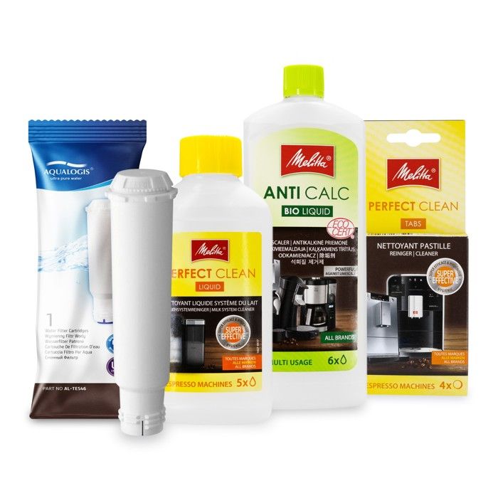 MELITTA Espresso Machine Set Aqualogis Filter ALTES46 + MELITTA