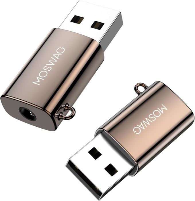 Adaptateur USB Vers Jack 3,5 Mm - Carte Son Externe ALC404 - Casque/Micro - PC, Mac, PS4, PS5