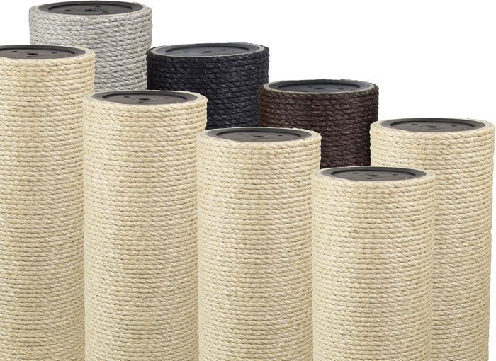 Meilleurs prix pour 15 Cm Tronc En Sisal De Rechange Pour Arbre À Chat : Longueur : 12 Cm / Filetage : 8 Mm (M8), Couleur De La Corde En Sisal :[M905]