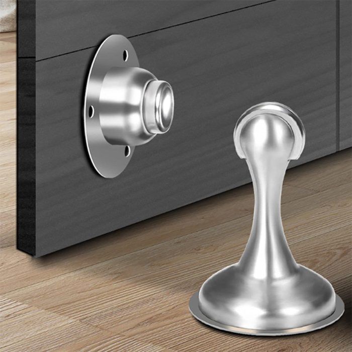 Support De Porte De Caravane, Retenue De Porte Caravane En Plastique Butee De Porte Silencieuse Amovible Bloc Porte Pratique Pour Remorque Camp 97656414