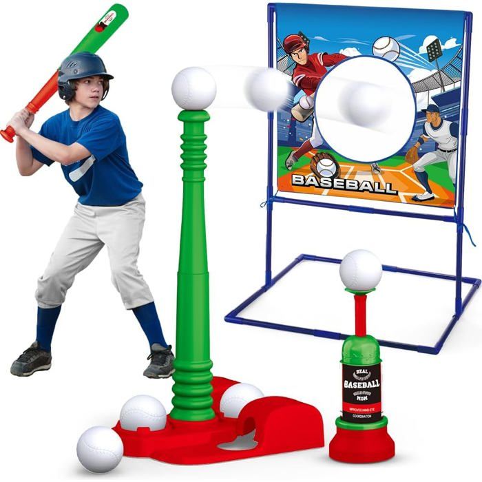 Kit Mini Baseball Maison De Poupée - 2 Bâtons, 2 Balles PU - Déco & Jouet