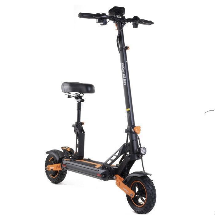Trottinette électrique Adulte Pliable - 48V 20.8Ah, Autonomie 70-80 Km, Pneus 11" Tout-terrain, écran LCD