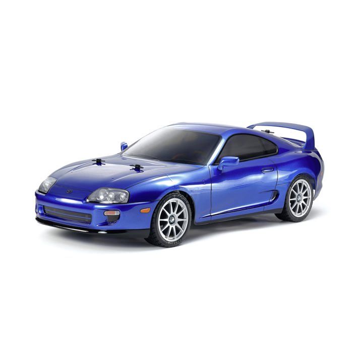 Voiture télécommandée Toyota Supra - Tamiya - 1:10 - Carrosserie pré-peinte - Châssis BT-01 - 2WD - Longueur 397 mm