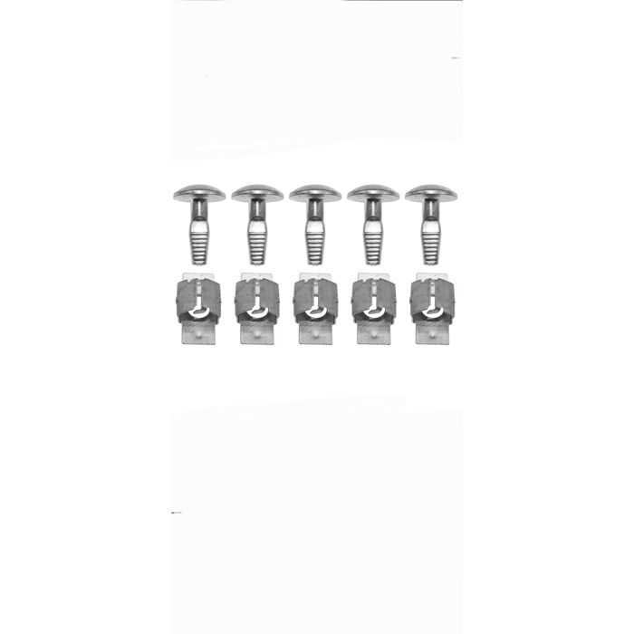 INOOMP – Lot De 5 Bouchons à Vis Pour Toboggan – Protection De Filetage – Pour Aire De Jeux Intérieure – Blanc