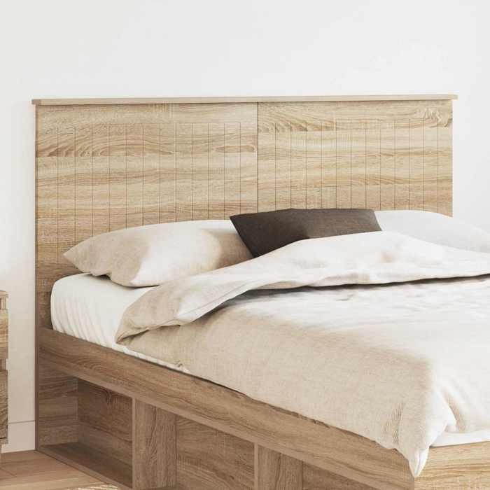 Têtes de lit classique Marron - Tête de lit - Meuble de couchage - Chêne Sonoma 140cm Bois dingénierie CL8239131