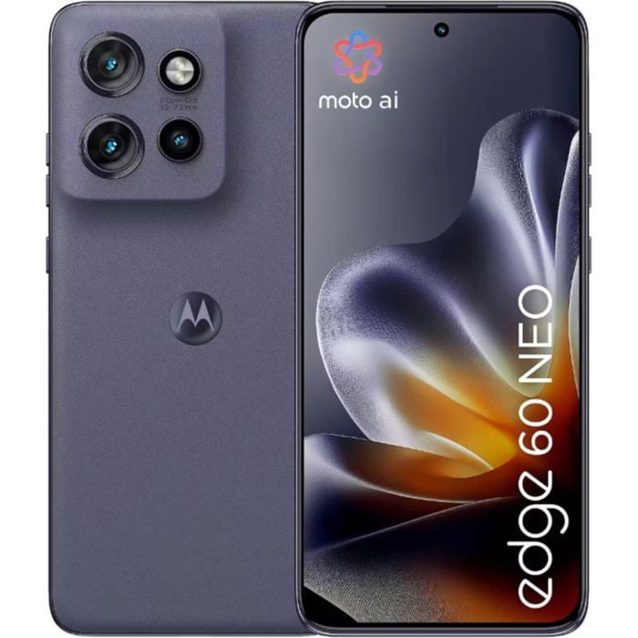 Téléphone mobile - MOTOROLA - Edge 60 Neo - 12 Go RAM - 256 Go - LTPO P-OLED
