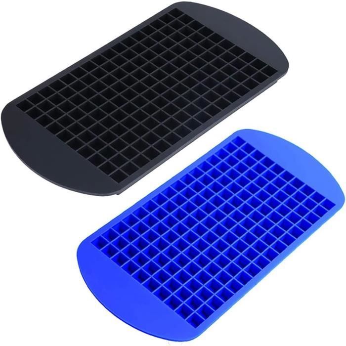 Lot De 3 Bacs à Glaçons En Silicone – Bac à Glaçons Avec