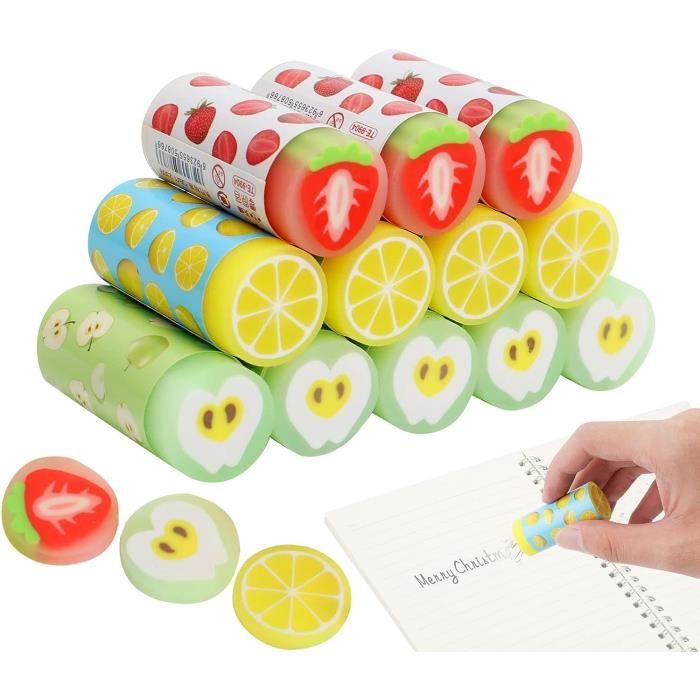 28 Gommes Kawaii Enfants – Lot 14 Animaux + 14 Desserts Mignons – Gommes Fantaisie Aesthetic Pour Cadeau Anniversaire, Rentrée Scolaire, Kermesse