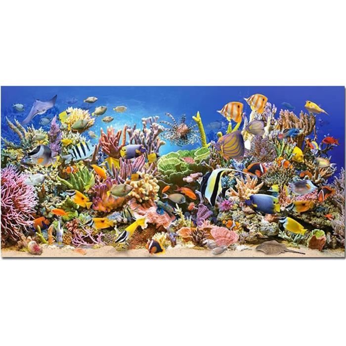 Kit Peinture Diamant 5D Grand Requin Blanc - 30x40cm - DIY Déco Murale - Perles Strass Brillantes - Sans Cadre
