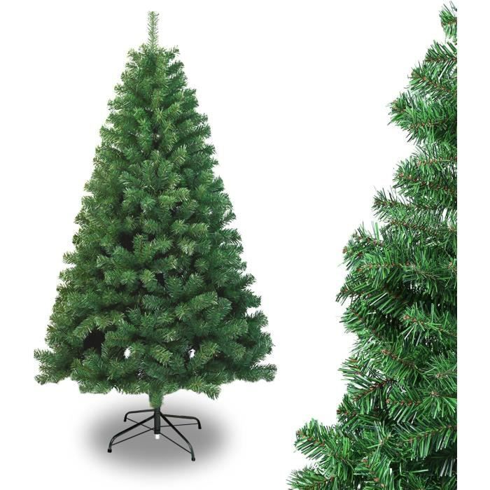 Sapin De Noël Artificiel Nordmann 180 Cm - Ultra Réaliste 100% PE Moulé Par Injection, 762 Branches Denses, Pas De Perte D'Aiguilles + Gants & Support Métal Inclus
